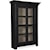 Hooker Furniture Ciao Bella Rustic Display Cabinet with Lighting